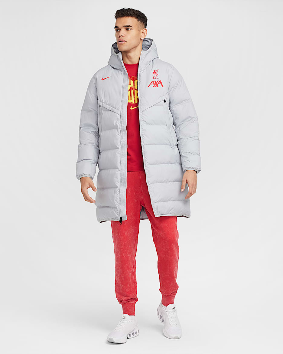 Parka de foot a capuche Nike Storm FIT Liverpool FC Strike Windrunner PrimaLoft pour homme. Nike CA